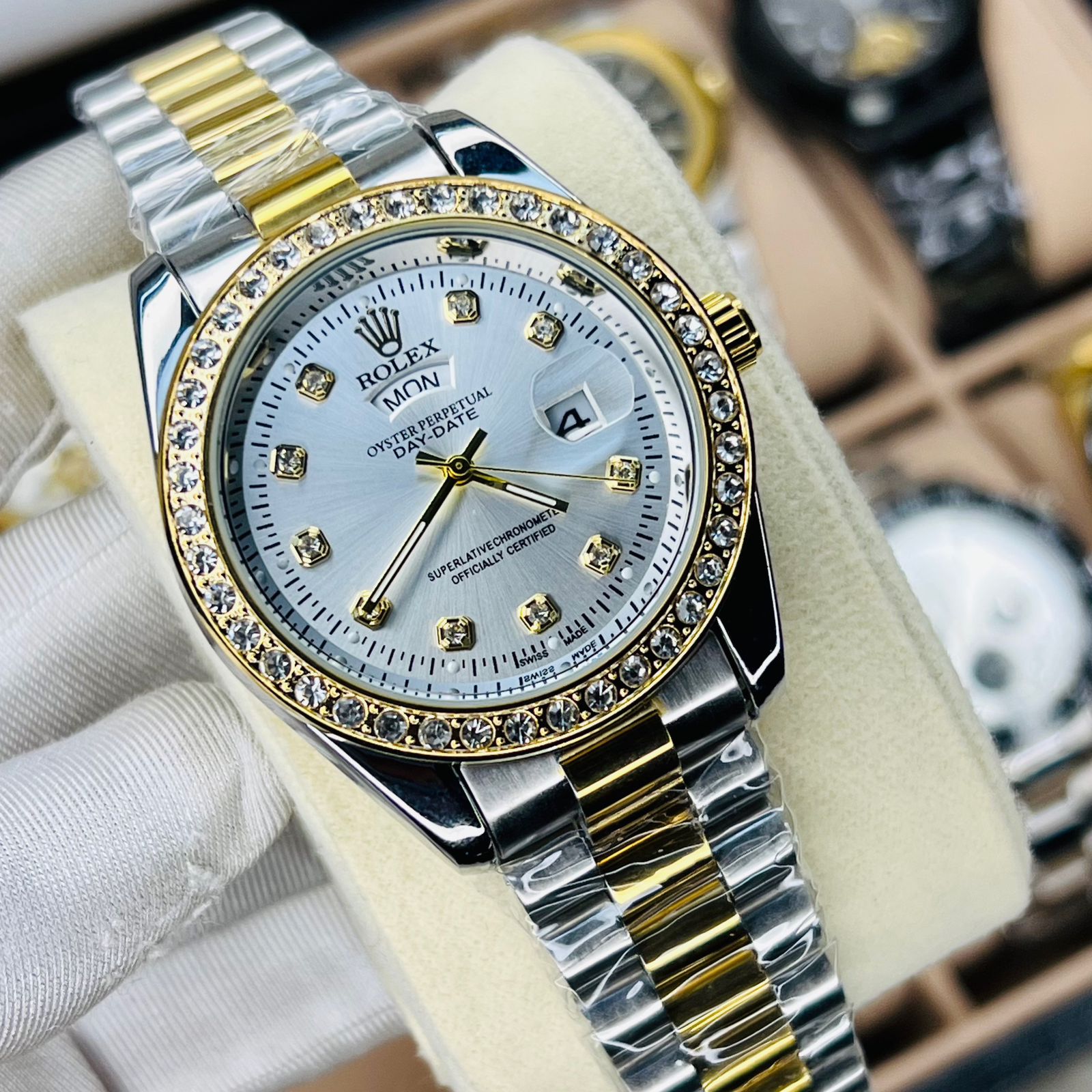 Premium Quality RLX Watches T Stone White