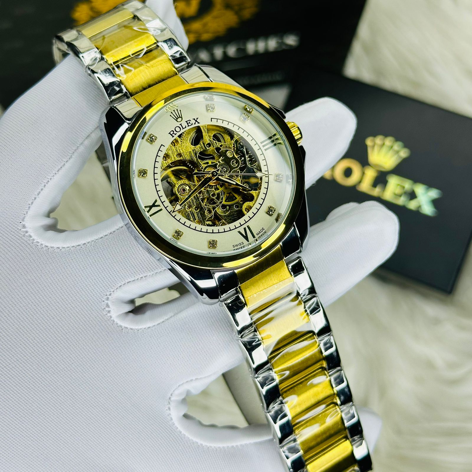 Premium Quality RLX Automatic Watches Dial White