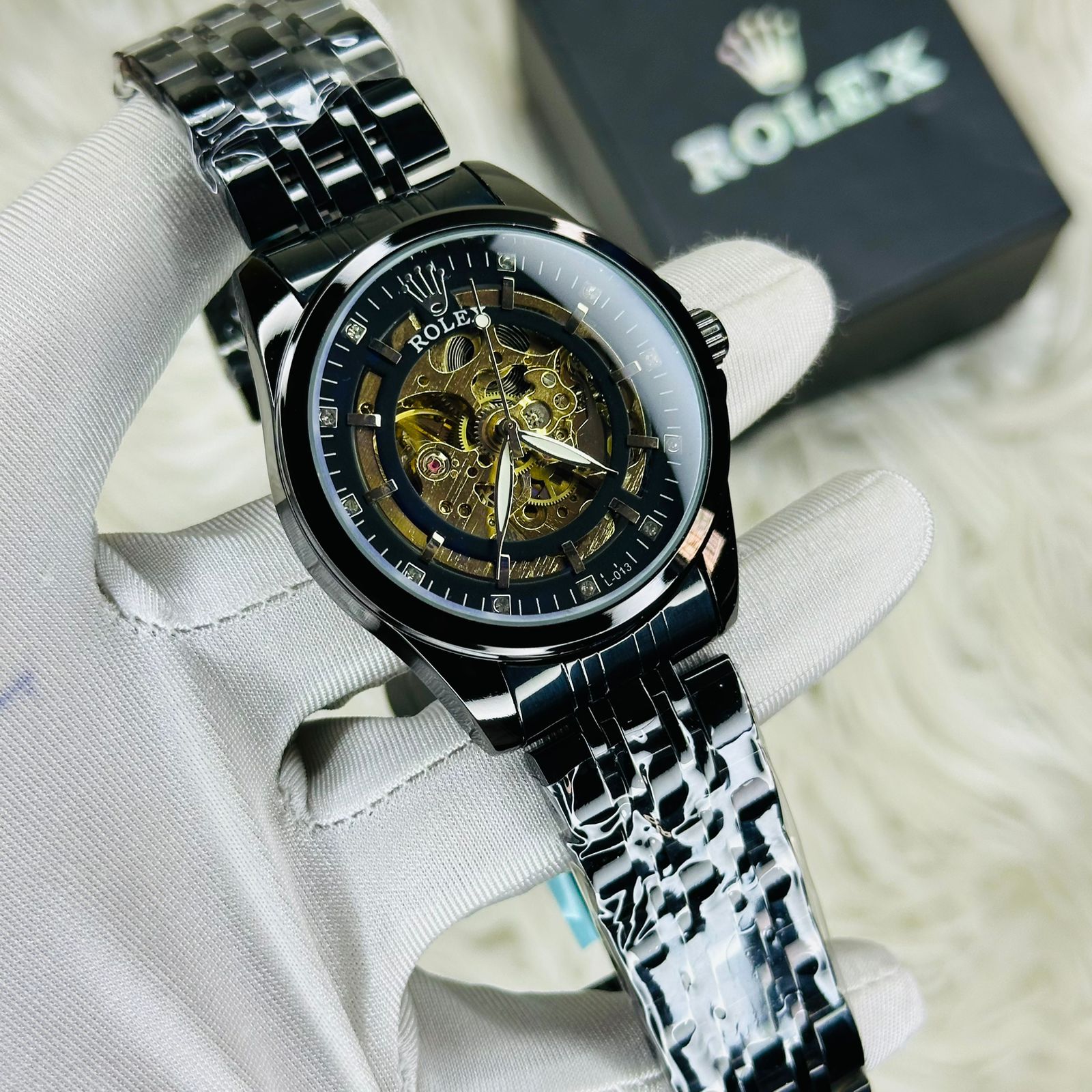 Premium Quality RLX Automatic Watches Full Black